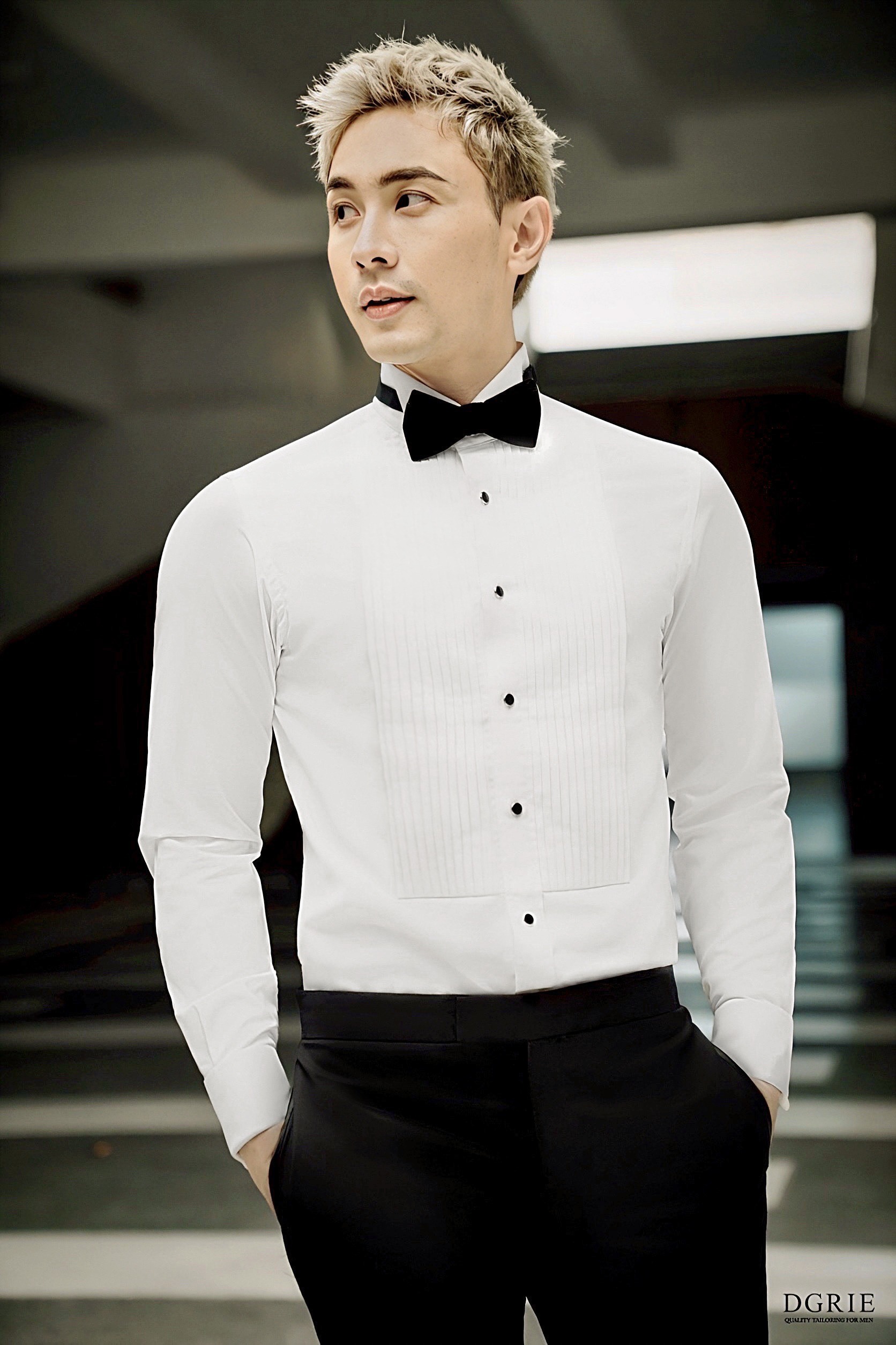 DGRIE Spotlight : ณัฏฐ์ ทิวไผ่งาม | JP TWILL TUXEDO SHIRT