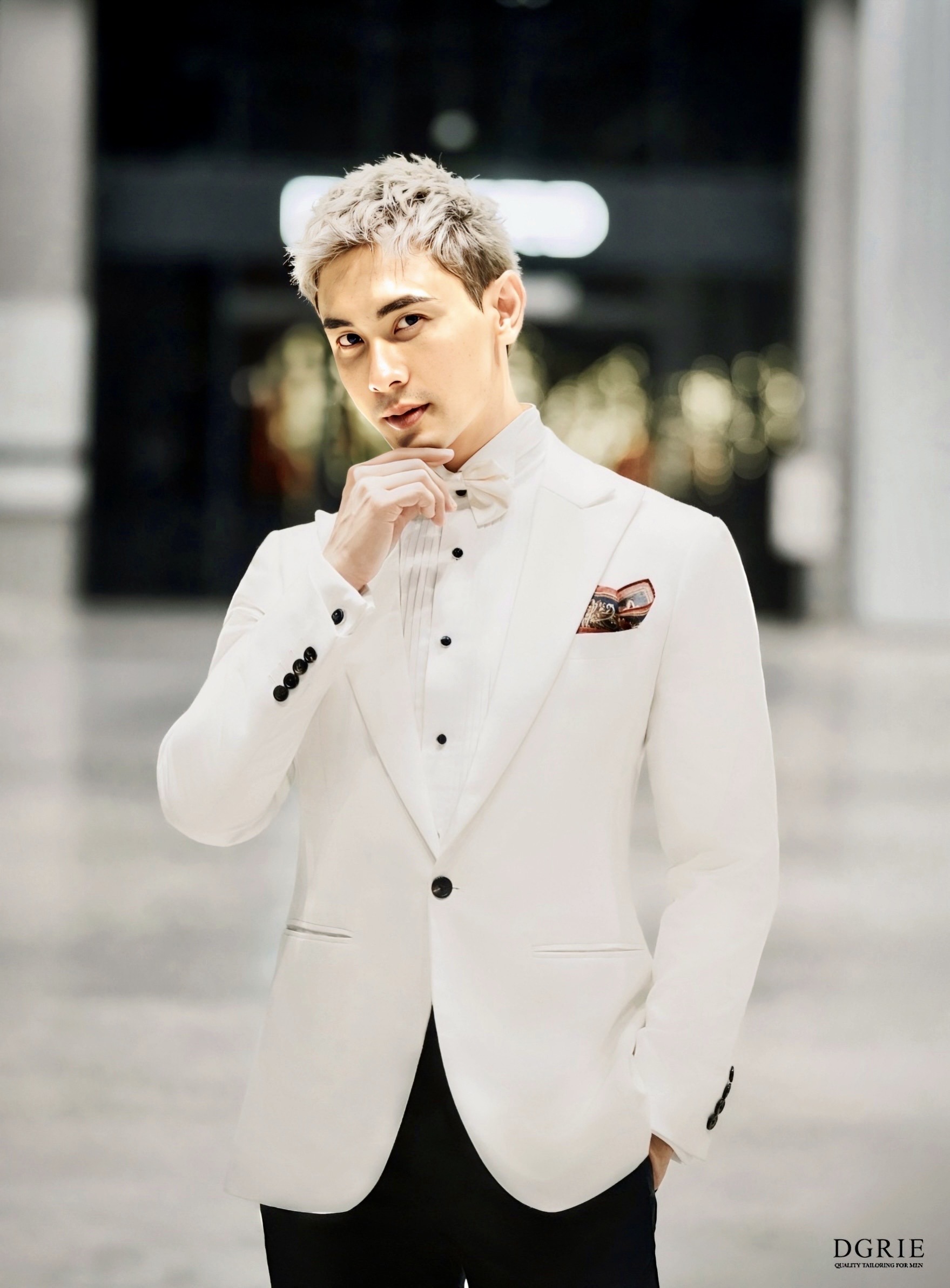 DGRIE Spotlight : Nat Thew ณัฏฐ์ ทิวไผ่งาม Regal White Dinner Tuxedo