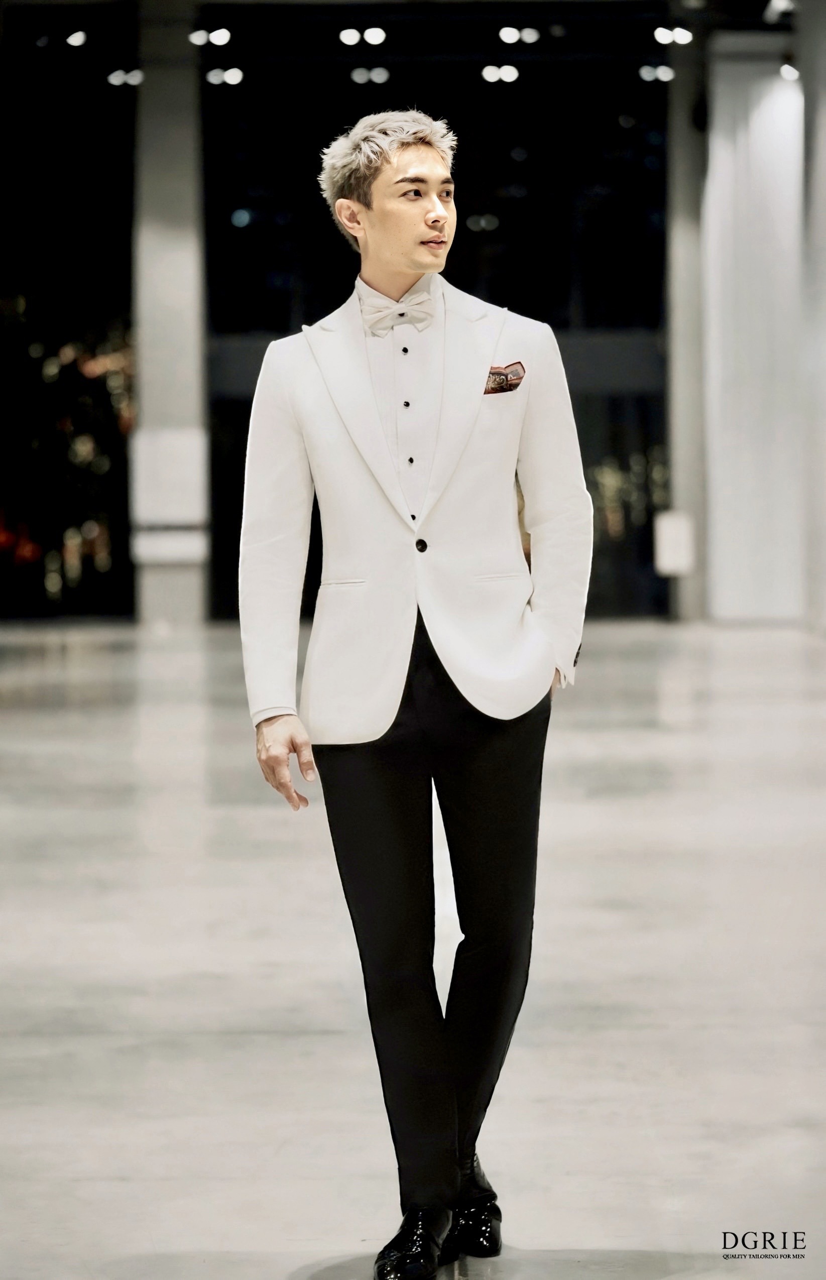 DGRIE Spotlight : Nat Thew ณัฏฐ์ ทิวไผ่งาม Regal White Dinner Tuxedo