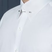 DGRIE: ตัดเชิ้ต ปกวินเทจ White Pin collar shirts