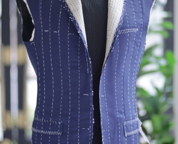 ตัดสูทหางม้า Full Canvas Construction Suit