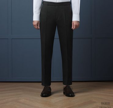 กางเกง Dark Grey Stripes 0.5cm Adjustable Pants