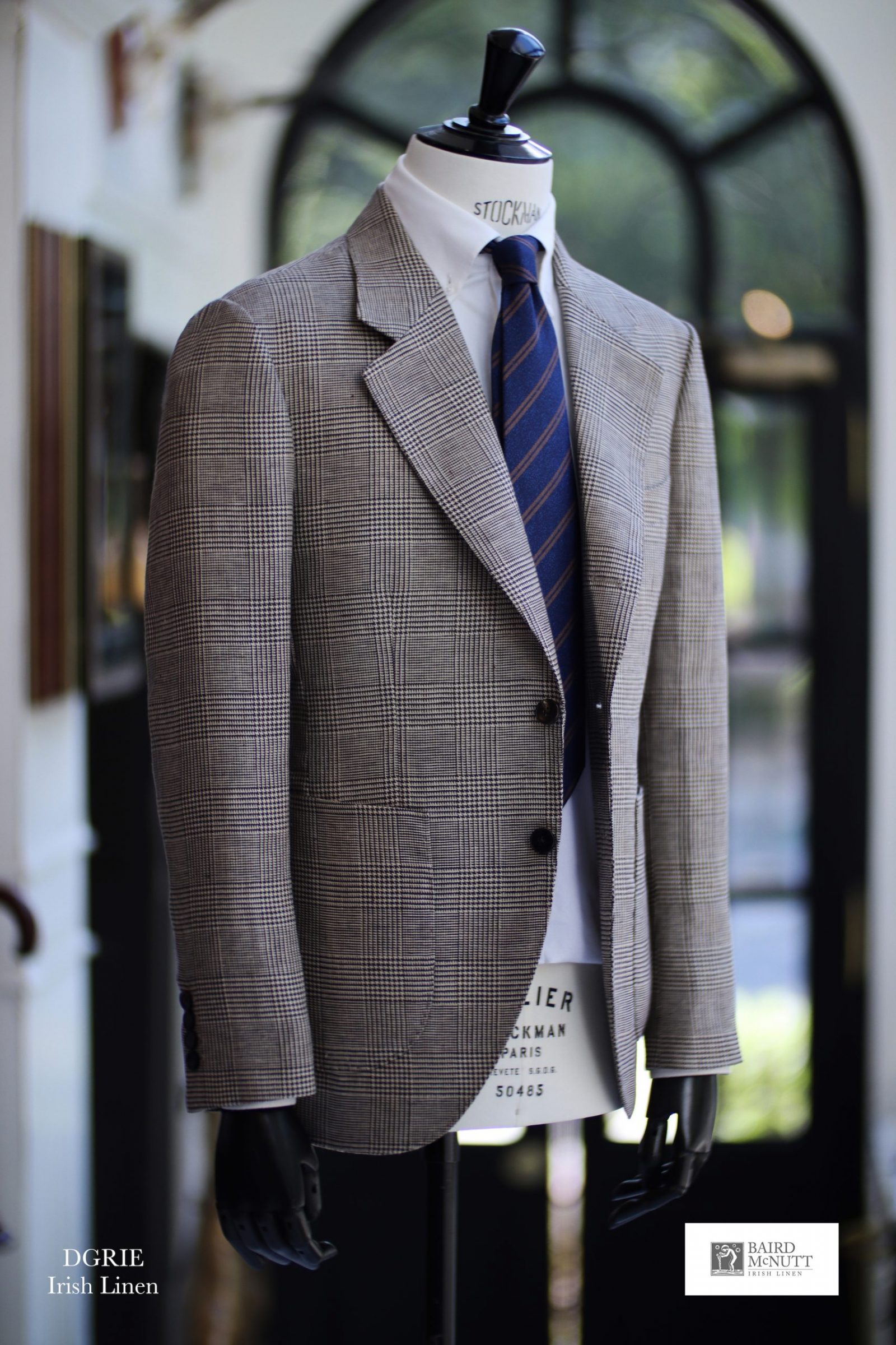Check Irish Linen Suits