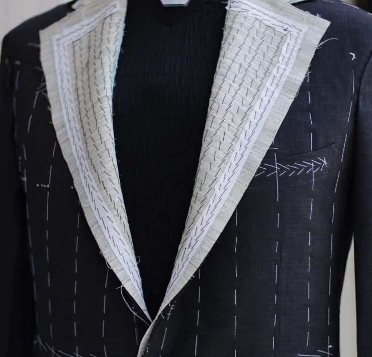 DGRIE BESPOKE - Fitting Dark Grey Suits “Full Canvas Construction” 19 DGRIE BESPOKE - Fitting Dark Grey Suits “Full Canvas Construction”