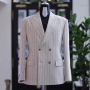 ตัดสูท DGRIE Heavy Pin-Stripe Linen Suits