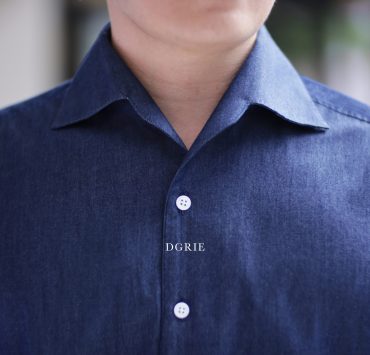 ตัดเสื้อเชิ้ตปกสไตล์วินเทจ DGRIE Premium Custom One-Piece Hand Stitch Collar Shirts