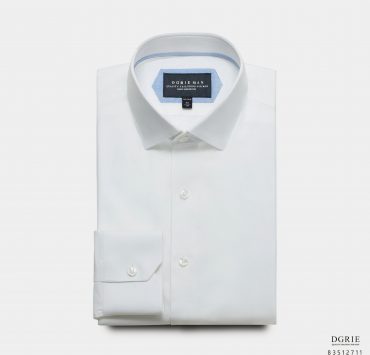เสื้อเชิ้ต Cotton Soft Twill Spread Collar White - DGRIE