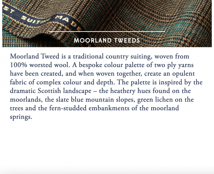 Holland & Sherry MOORLAND TWEEDS Suits