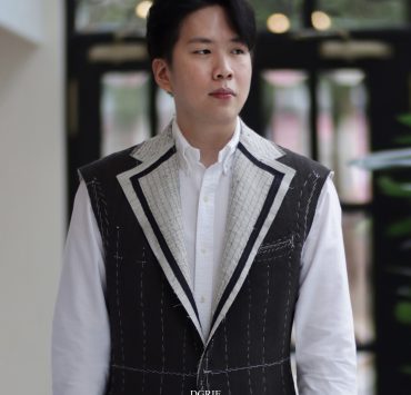 DGRIE ตัดสูทหางม้า 1st Fitting ลาย Brown Herring Bone Suits