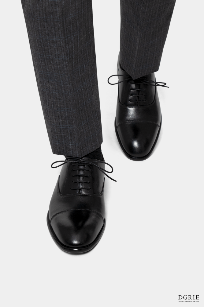 dgrie-black-round-cap-toe-oxford-shoe-dgrie-8 DGRIE Cap Toe Oxford รองเท้าหนัง
