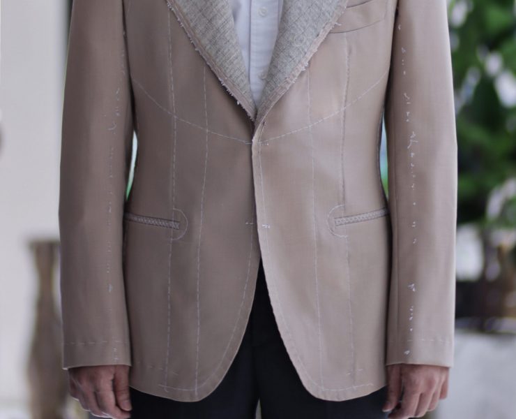 ตัดสูทหางม้า DGRIE CLASSIC PEAK LAPEL FULL CANVAS SUITS