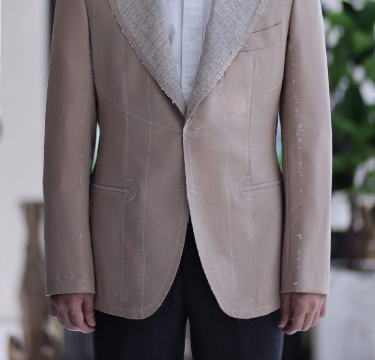 ตัดสูทหางม้า DGRIE CLASSIC PEAK LAPEL FULL CANVAS SUITS 21 ตัดสูทหางม้า DGRIE CLASSIC PEAK LAPEL FULL CANVAS SUITS