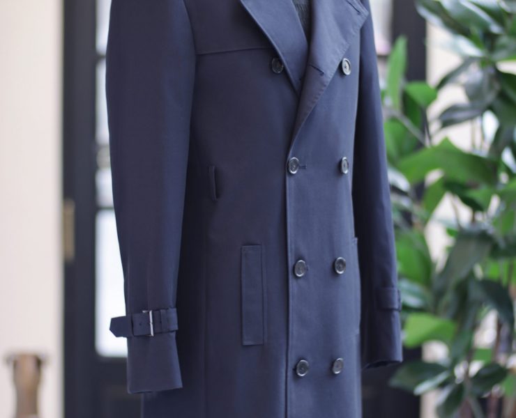ตัดเทรนช์โค้ท DGRIE Custom Exclusive Navy Trench Coat