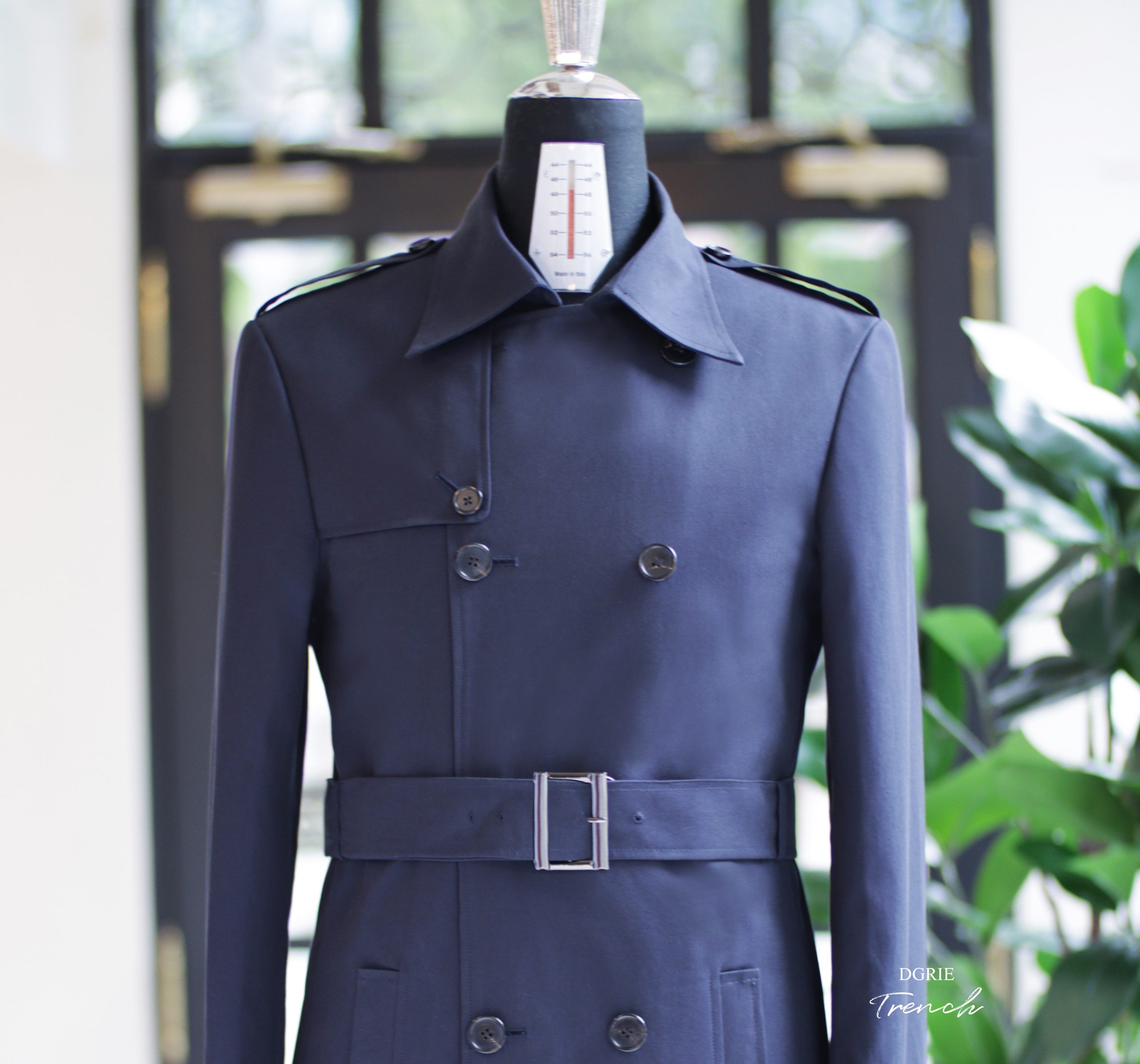 ตัดเทรนช์โค้ท DGRIE Custom Exclusive Navy Trench Coat