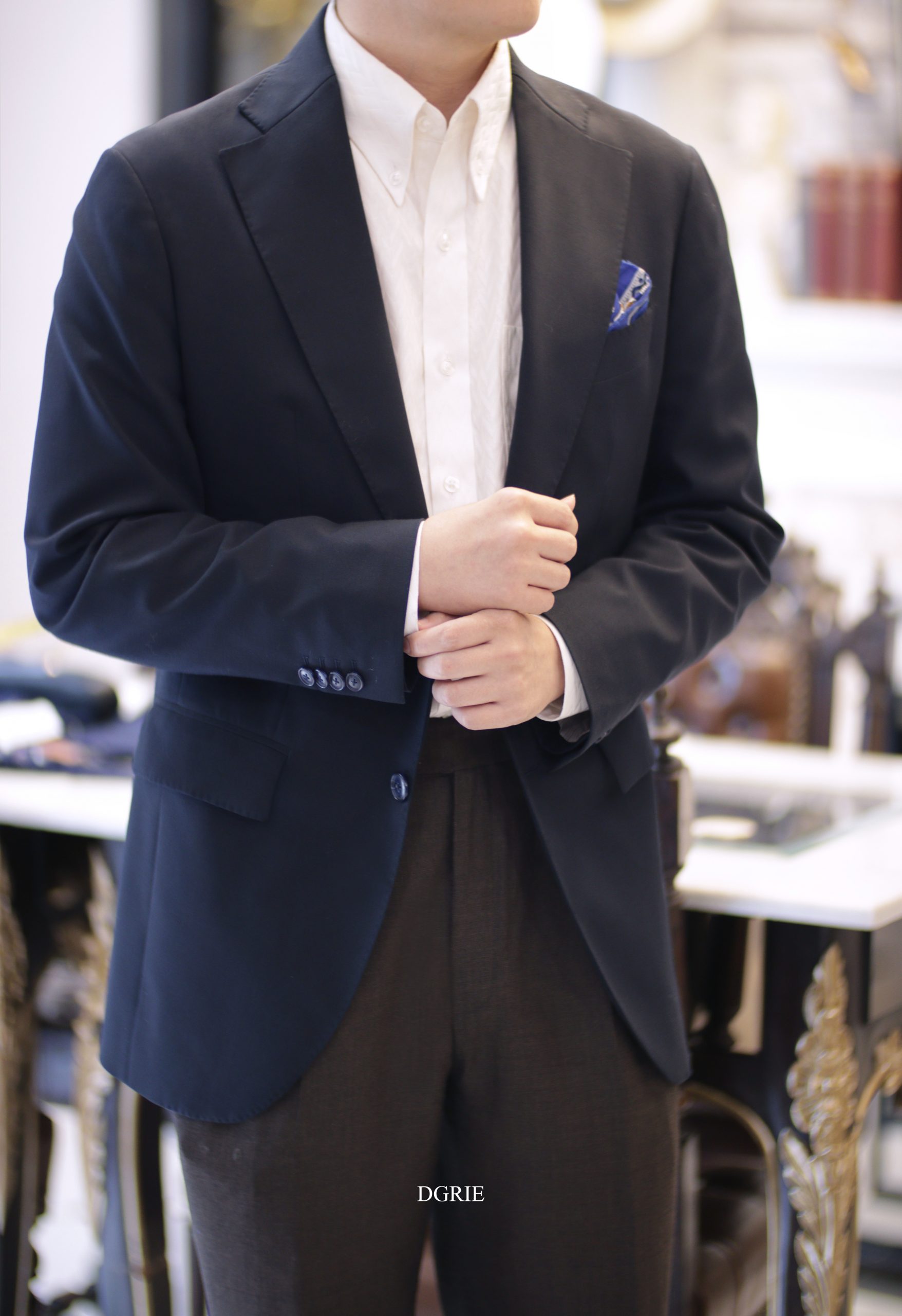 IMG_0337 copy 3 DGRIE Medium Herring Bone White Shirts