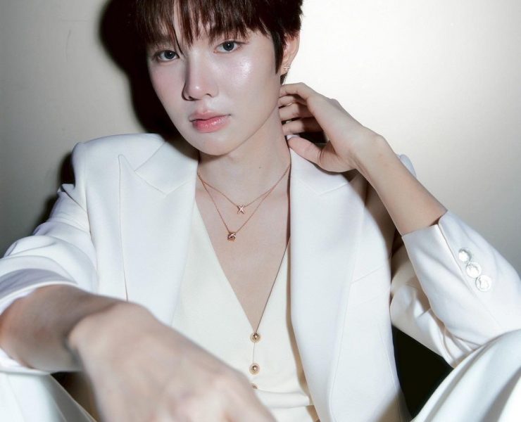DGRIE Spotlight : น้ำปิง นภัสกร Ivory Wool Tuxedo Suits