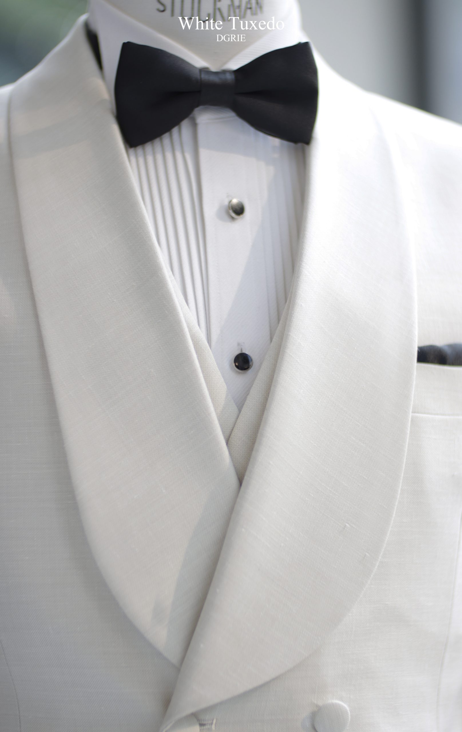 ตัดสูททักซิโด้ Ivory White Shawl Lapel Tuxedo Suits