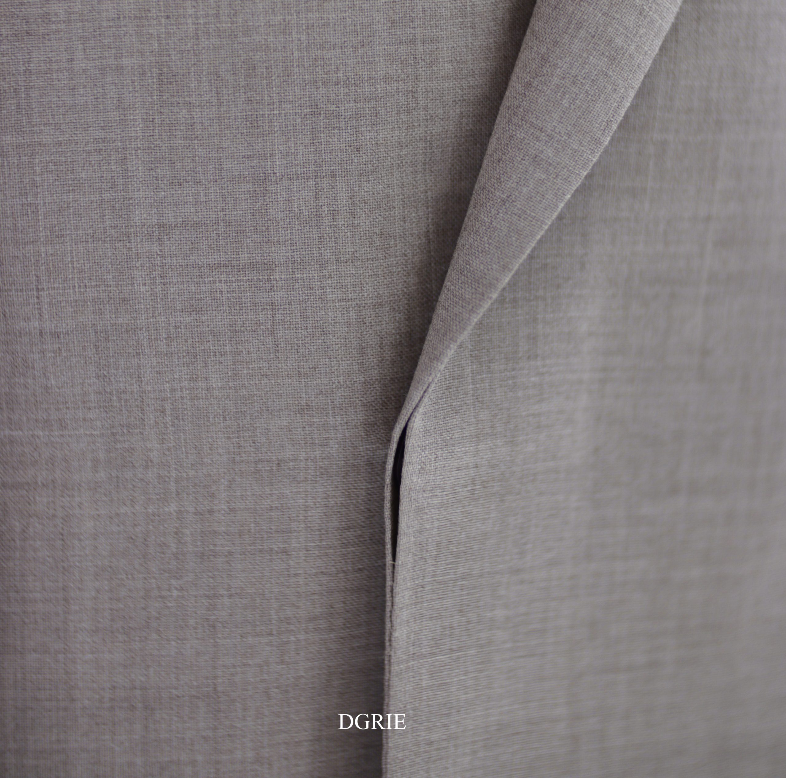 Oversize Jacket Buttonless Flannel Wool