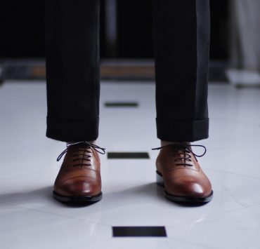 Premium Cap Toe Oxford (Veg Tan) Shoes