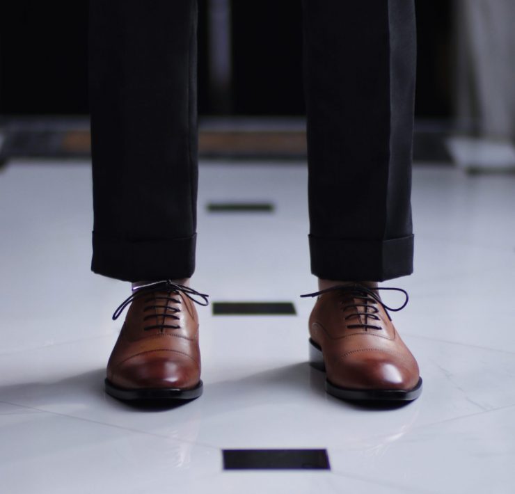 Premium Cap Toe Oxford (Veg Tan) Shoes 95 Premium Cap Toe Oxford (Veg Tan) Shoes