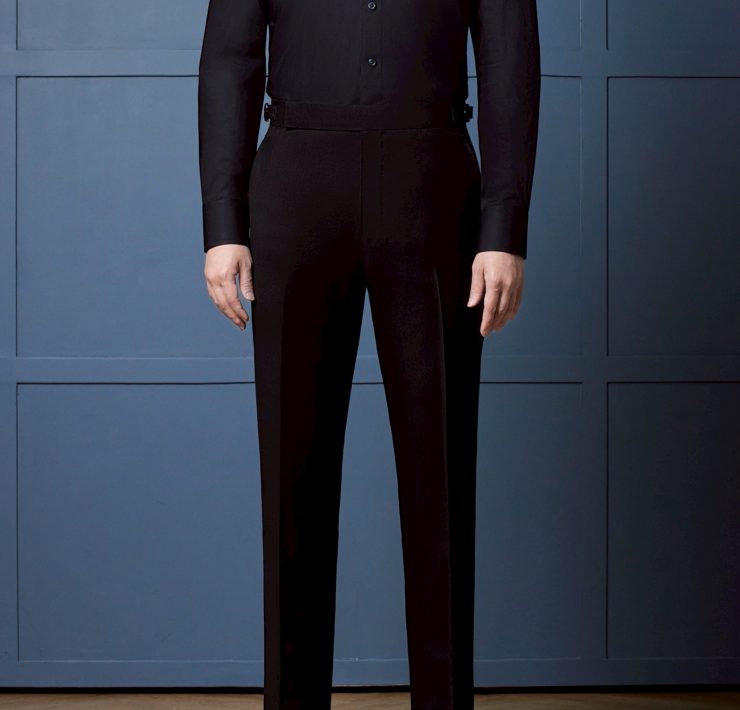 เสื้อเชิ้ตสีดำ Pure black wrinkle-free classic button-down shirt 16 เสื้อเชิ้ตสีดำ Pure black wrinkle-free classic button-down shirt