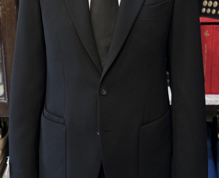 ตัดสูท DGRIE 4Ply High Twist Super Black Suit