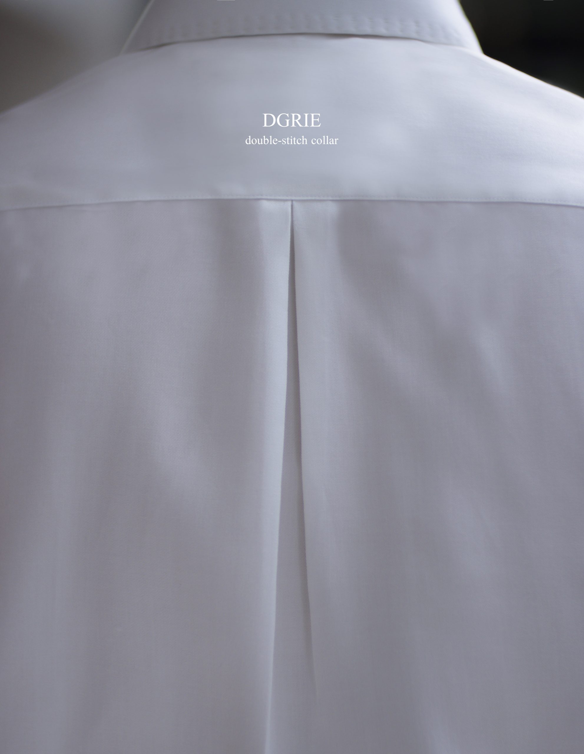 ตัดเชิ้ต DGRIE Double Hand Stitch Spread Collar Shirts