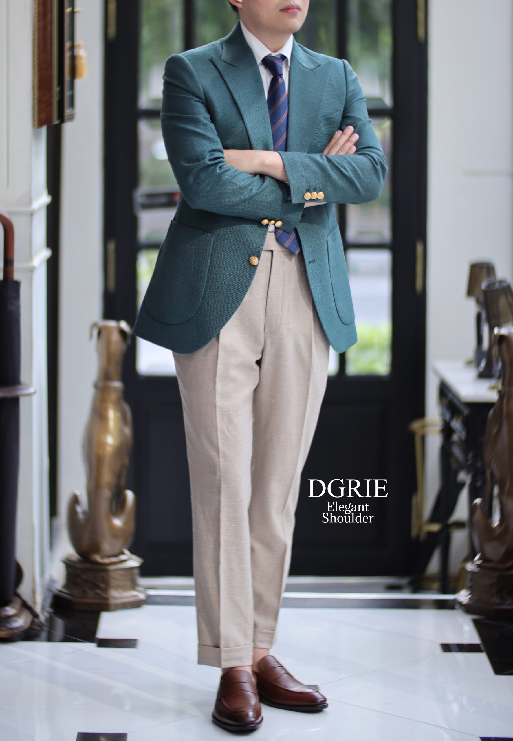 ตัดสูท DGRIE English Structured Shoulders