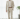 DGRIE - Ivory White Stripes Dot Blend Wool Patch Poket Half lining suit