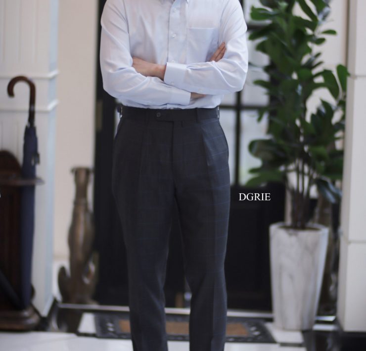 ตัดเชิ้ต DGRIE Light Blue Oxford Button Down Shirts 18 ตัดเชิ้ต DGRIE Light Blue Oxford Button Down Shirts