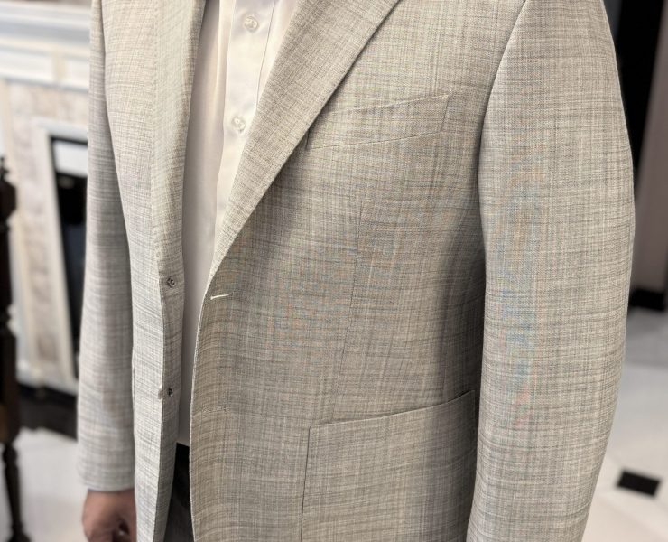 DGRIE Light Grey Wool Linen Suits 16 DGRIE Light Grey Wool Linen Suits