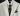 DGRIE - RTW White Linen Blazer & Classic Brown Tie