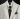 DGRIE - RTW White Linen Blazer & Classic Brown Tie