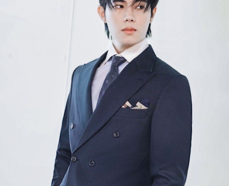 DGRIE Spotlight: Ohm Sarit Elegance in Motion Navy Pinstripe Suits