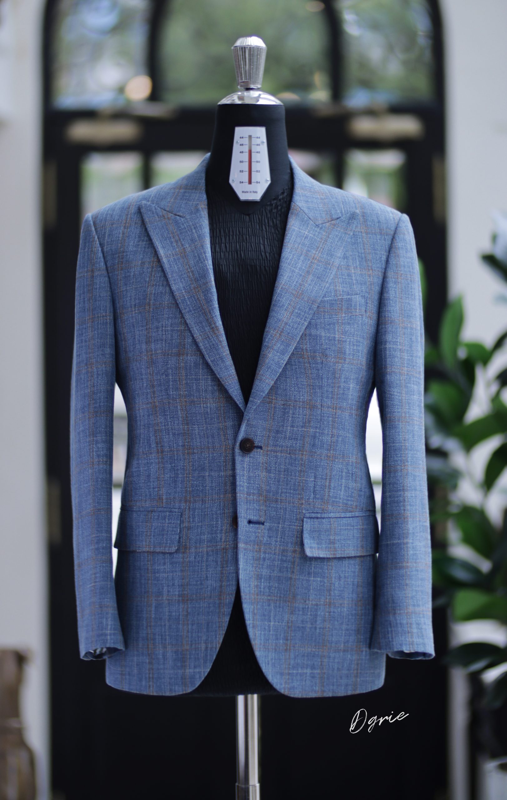 DGRIE Wool Linen Jacket Suits ตัดสูทผ้าวูลลินิน สไตล์ลำลอง