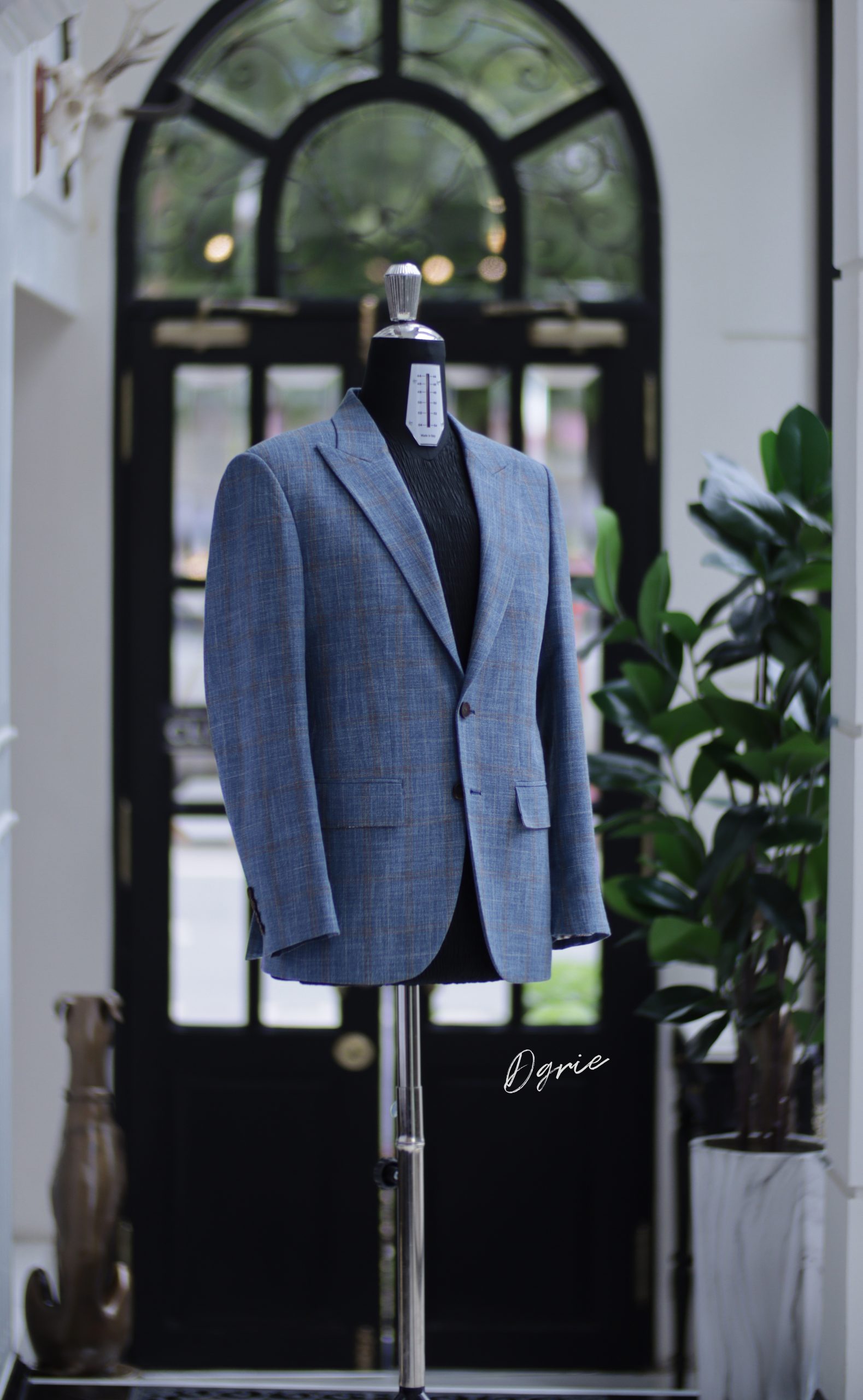 DGRIE Wool Linen Jacket Suits ตัดสูทผ้าวูลลินิน สไตล์ลำลอง