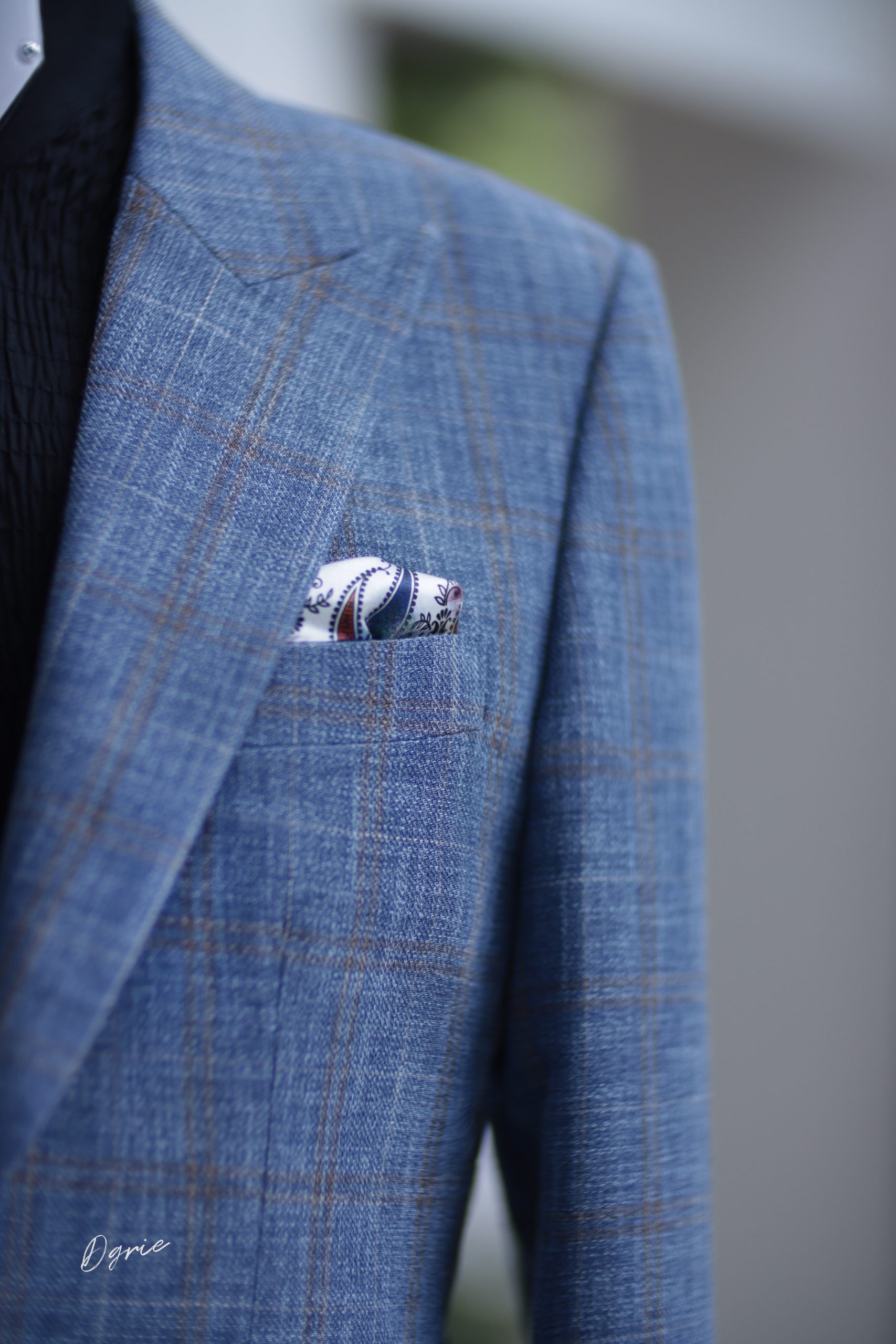 DGRIE Wool Linen Jacket Suits ตัดสูทผ้าวูลลินิน สไตล์ลำลอง