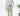 กางเกง Ivory White Stripes Dot Blend Wool Pants
