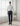 Navy Blue Stripe Dot Blend Wool Pants - DGRIE