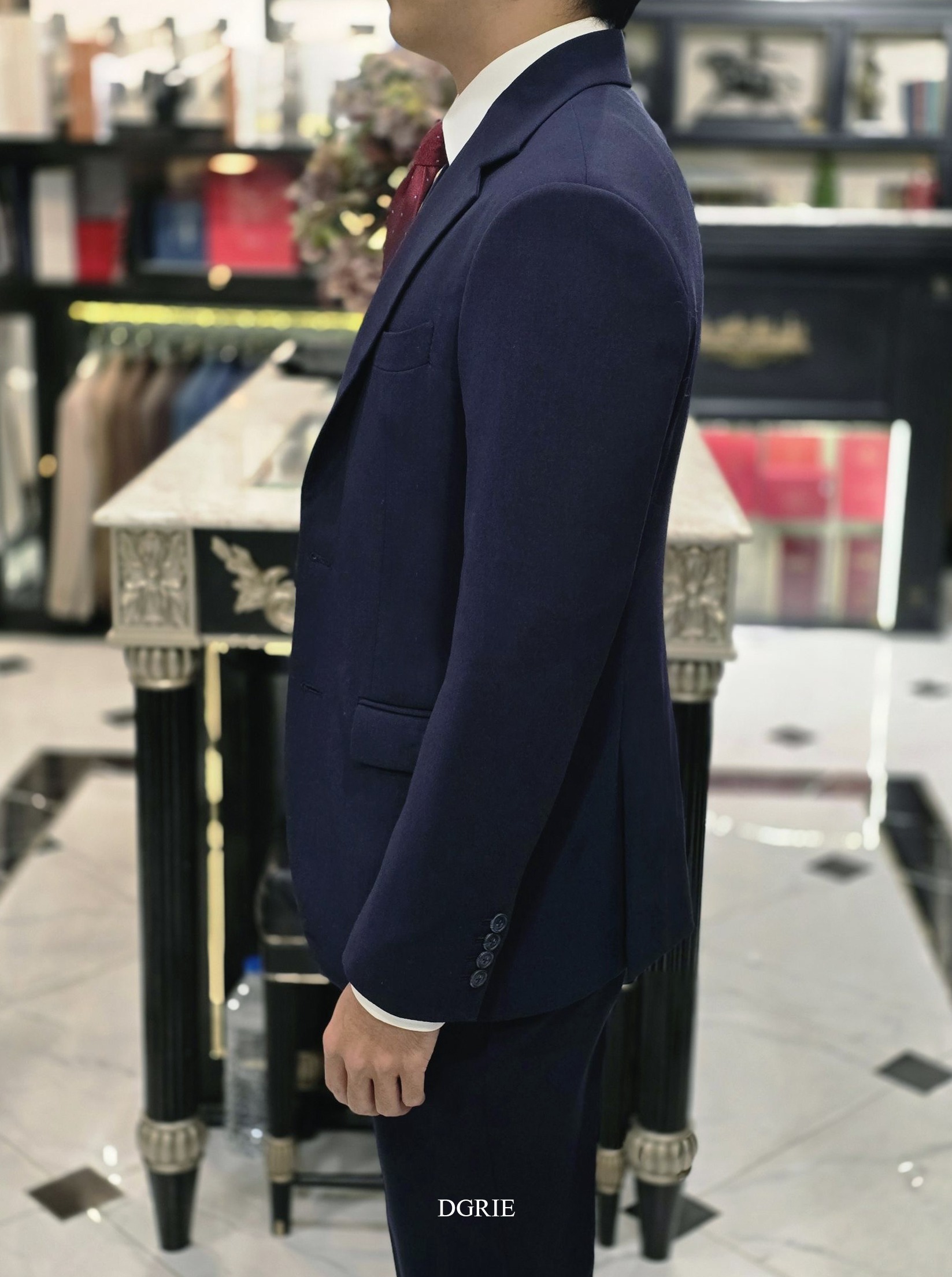 ตัดสูท DGRIE Basic Navy Suits - Classic Notch Lapel