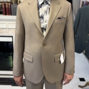 DGRIE BESPOKE - ตัดสูท Classic Khaki Classic Notch Lapel Suits