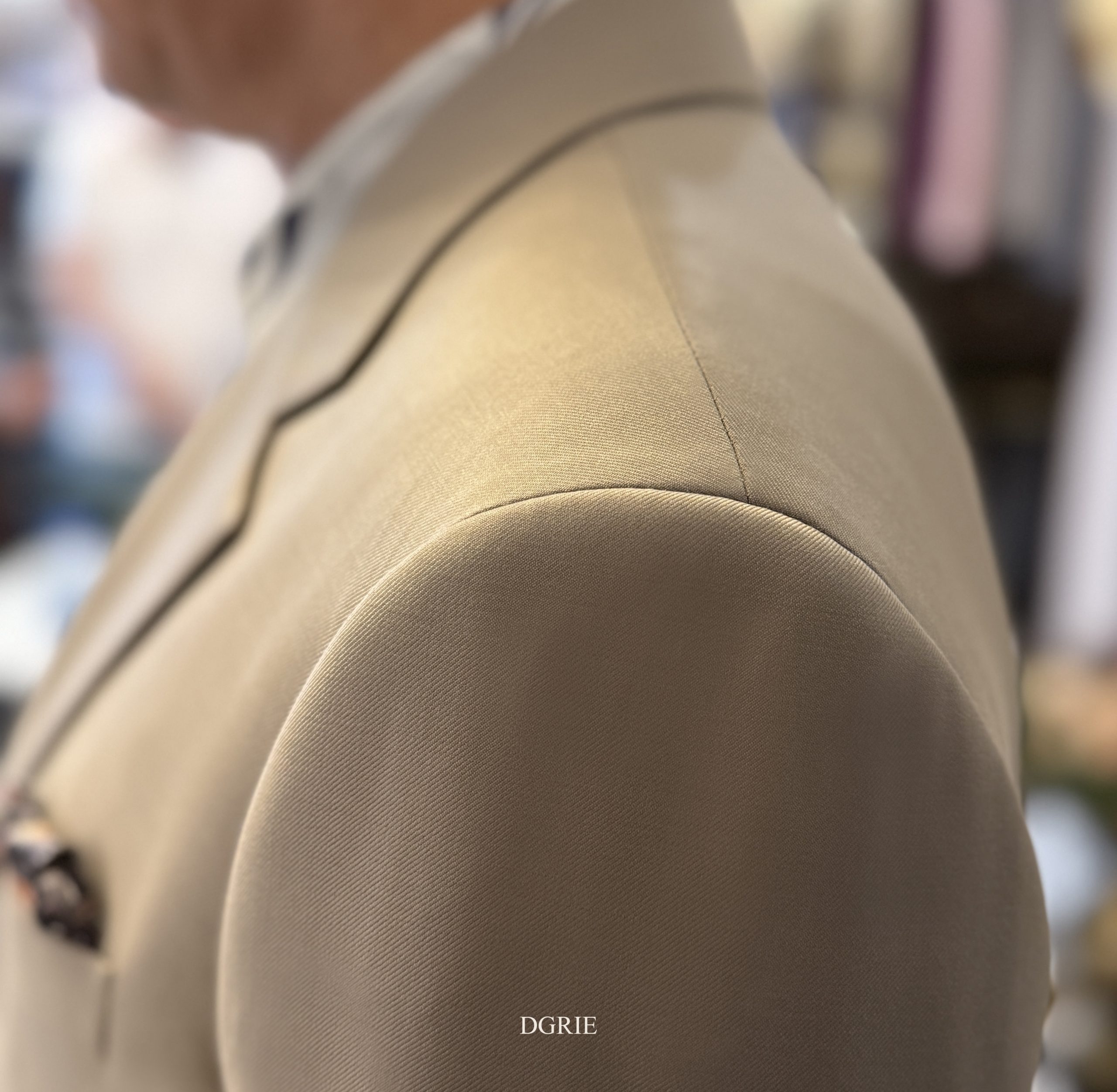 IMG_4572 copy DGRIE BESPOKE - ตัดสูท Classic Khaki Classic Notch Lapel Suits