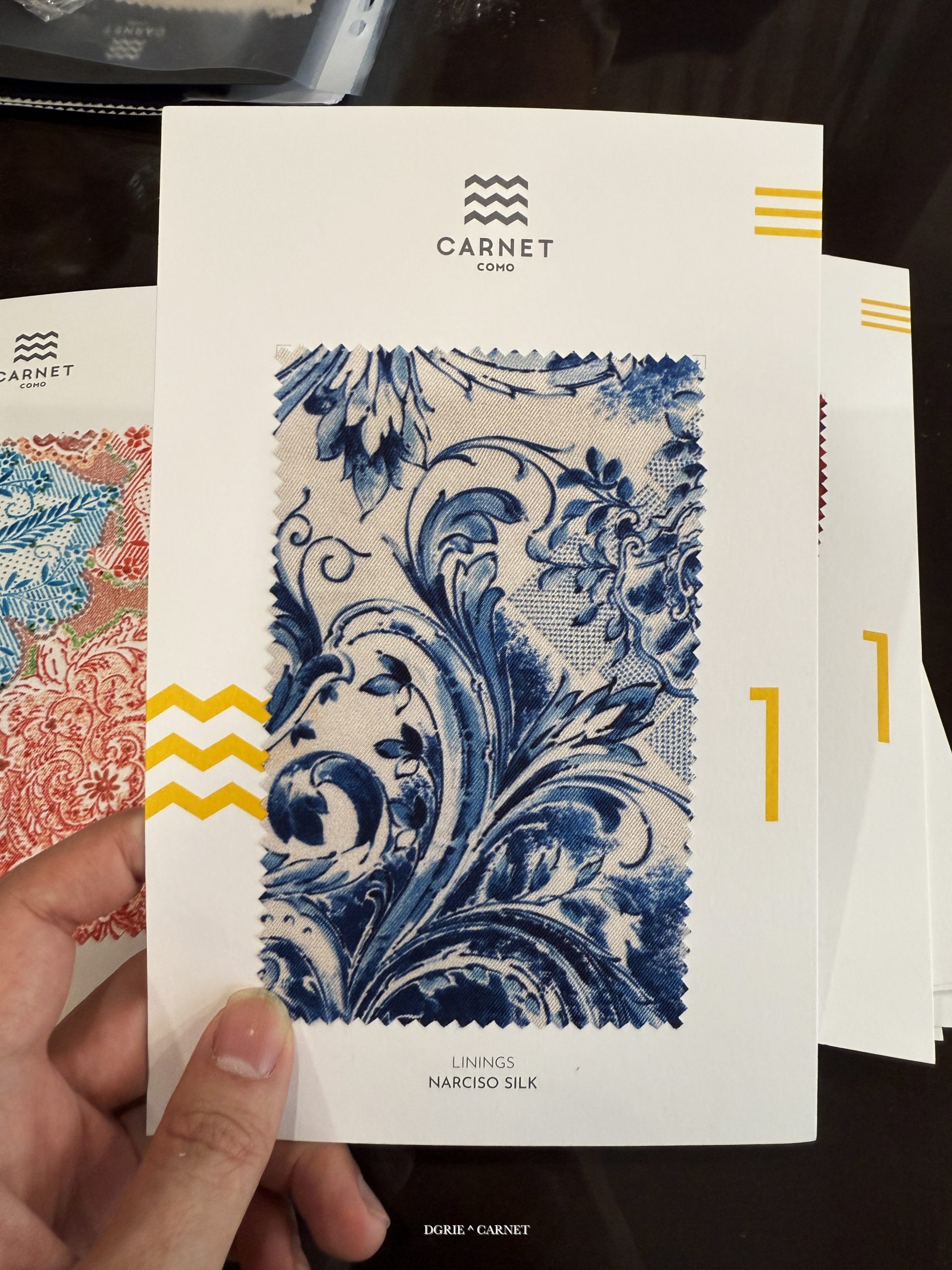 DGRIE ^ CARNET new fabric Collection 2026