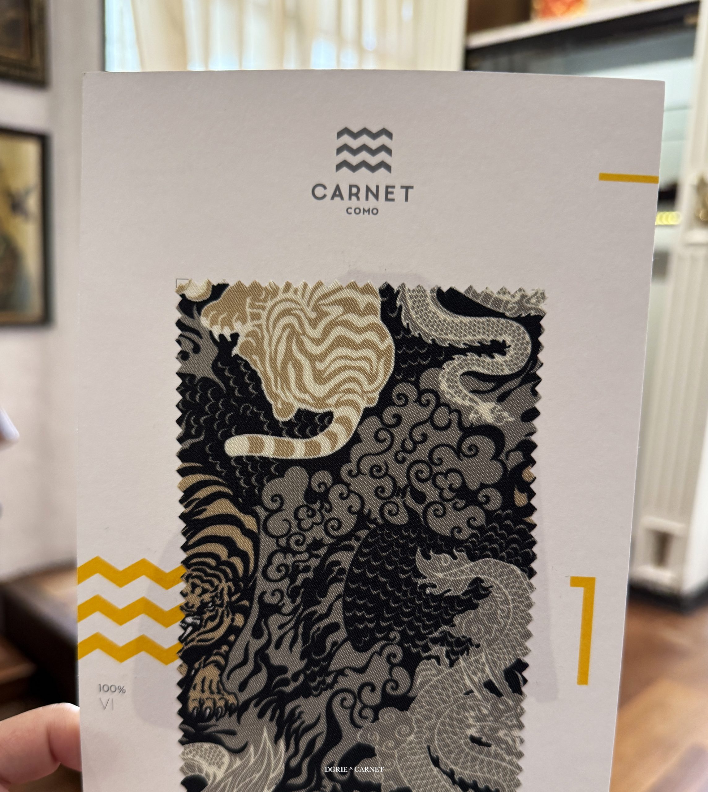 DGRIE ^ CARNET new fabric Collection 2026