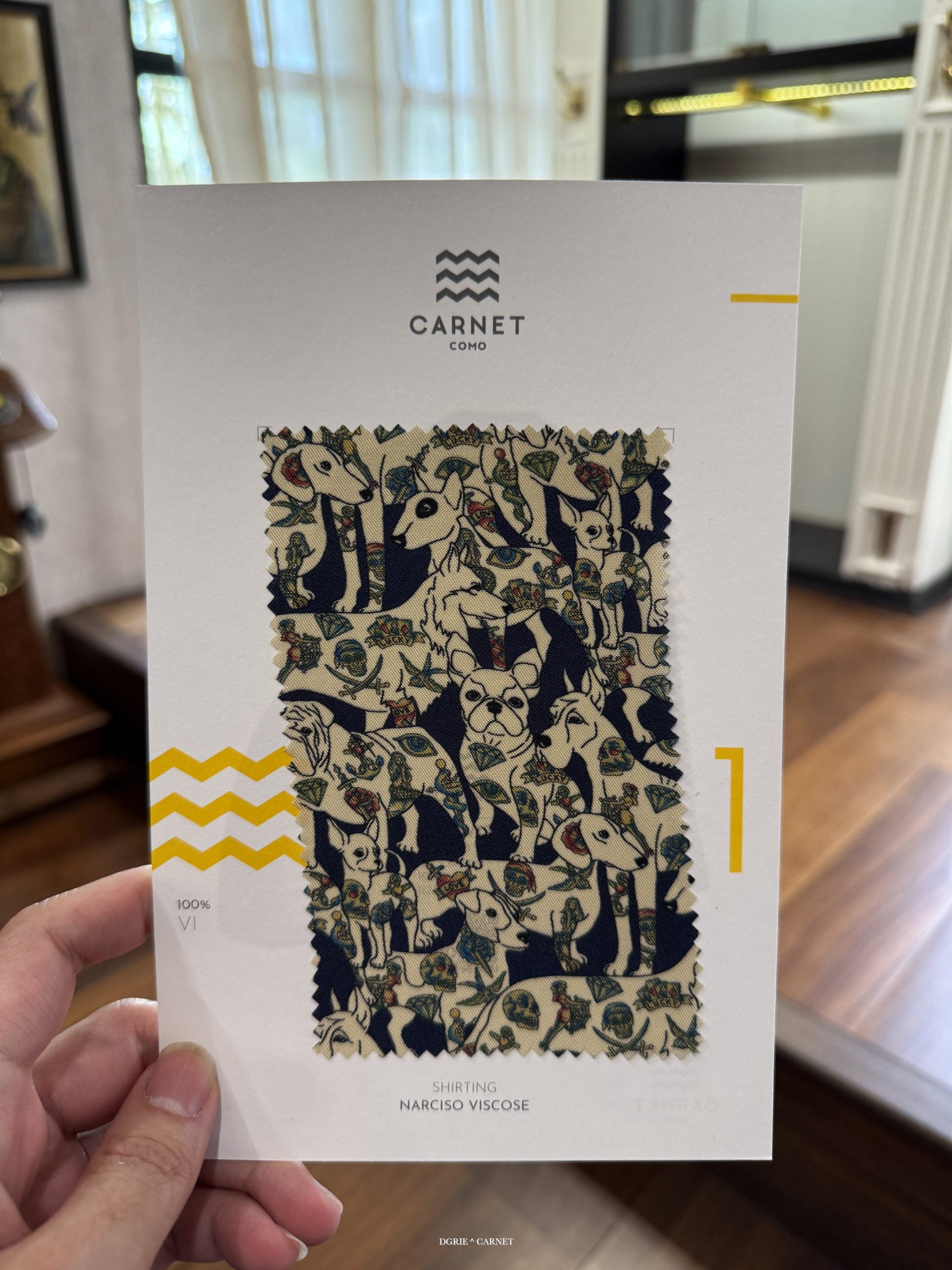 DGRIE ^ CARNET new fabric Collection 2026