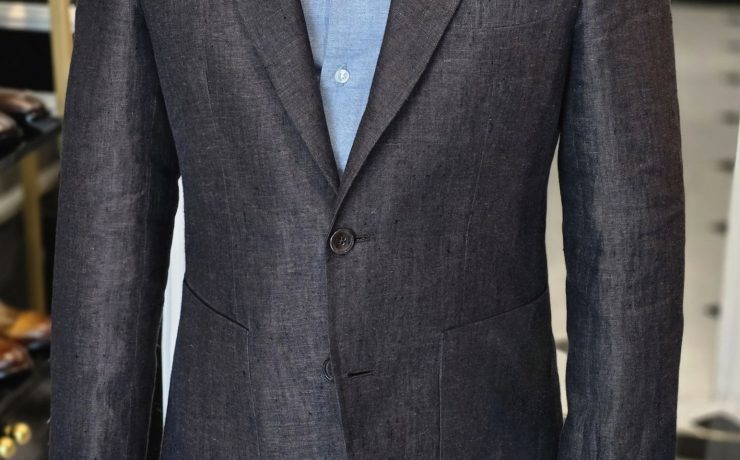 ตัดสูท ลินิน DGRIE Dark Brown Linen Suits