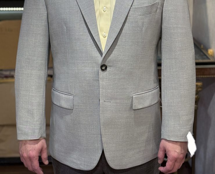 DGRIE - Full Canvas Grey 4 Ply Wool Suit