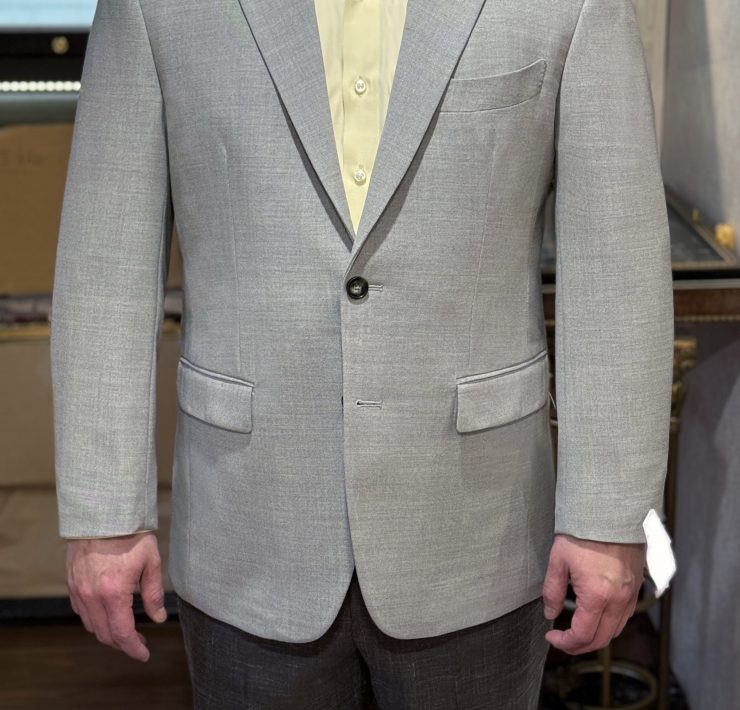 DGRIE - Full Canvas Grey 4 Ply Wool Suit