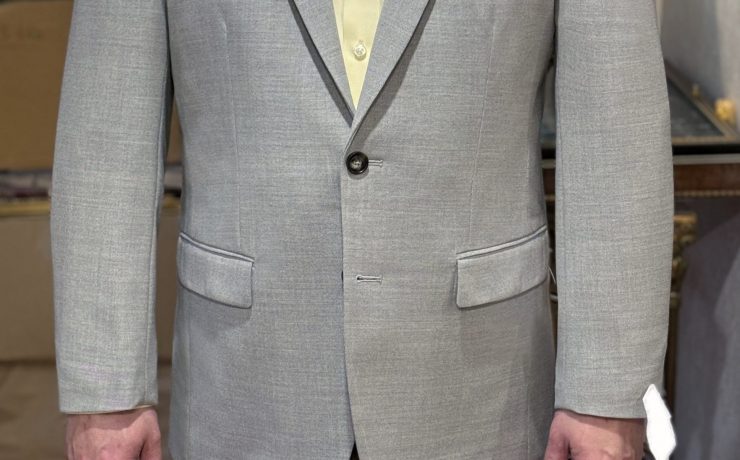 DGRIE - Full Canvas Grey 4 Ply Wool Suit