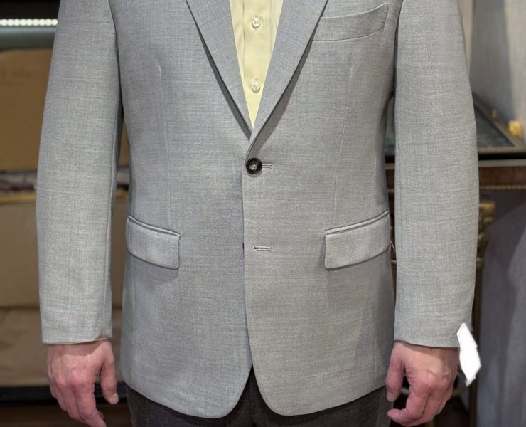 DGRIE - Full Canvas Grey 4 Ply Wool Suit